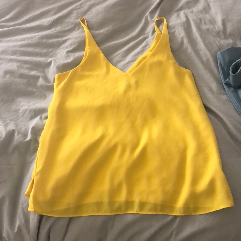 Yellow tank